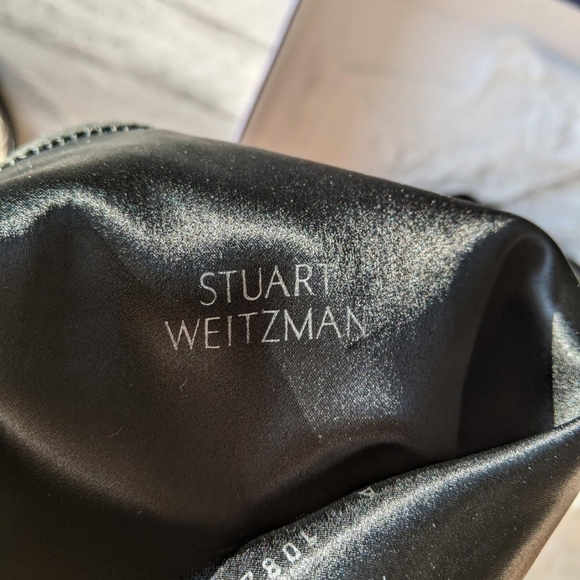 STUART WEITZMAN  Black Suede Highland Over the Knee Thigh Boot Size 10 Medium - Picture 10 of 10